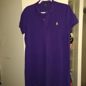Purple Polo Dress
